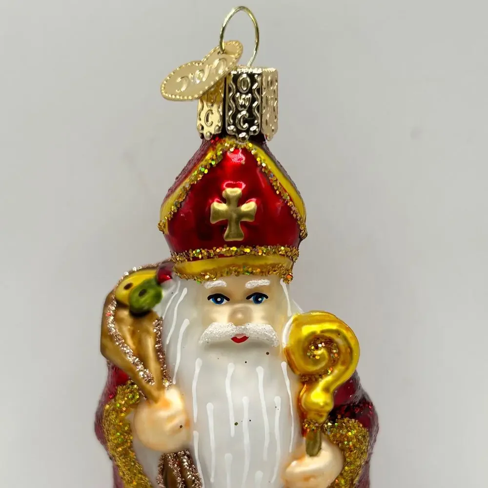 Old World Christmas ornament shown